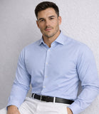 CAMICIA UOMO CONFORMATA ELLE ELLE SPORTING  PURO COTONE MANICHE LUNGHE  ART PORTOFINO