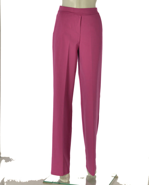 PANTALONI DONNA BARBARELLA PALAZZO TASCHE FRANCESE ELASTICO JERSEY ART. 1012P