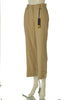 PANTALONI DONNA GRIFFAI CROPPED ELASTICO BOTTONI CERNIERA TASCHE ART. 7872