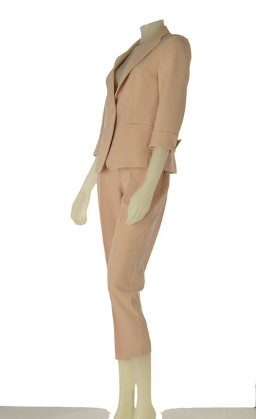 COMPLETO DONNA GIACCA FODERATA  MANICA 3/4 PANTALONE BSTREACH ELEGANTE ART. 7925