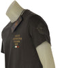 T-SHIRT UOMO SAI AMBROSINI MANICA CORTA GIROCOLLO STAMPA LOGO COTONE ART. ARE6TS031076U