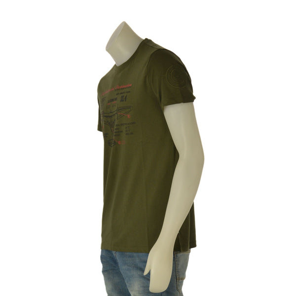 T-SHIRT UOMO SAI AMBROSINI MANICA CORTA GIROCOLLO COTONE STAMPA ART. ARE6TS031138U