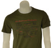 T-SHIRT UOMO SAI AMBROSINI MANICA CORTA GIROCOLLO COTONE STAMPA ART. ARE6TS031138U