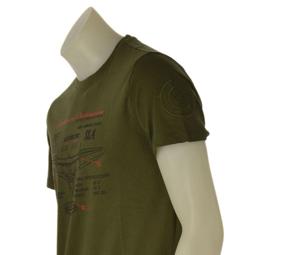 T-SHIRT UOMO SAI AMBROSINI MANICA CORTA GIROCOLLO COTONE STAMPA ART. ARE6TS031138U