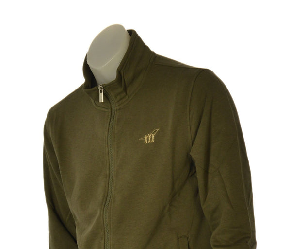 FELPA UOMO HENRY COTTONS GARZATA FULL ZIP LOGO TASCHE ART. T646222