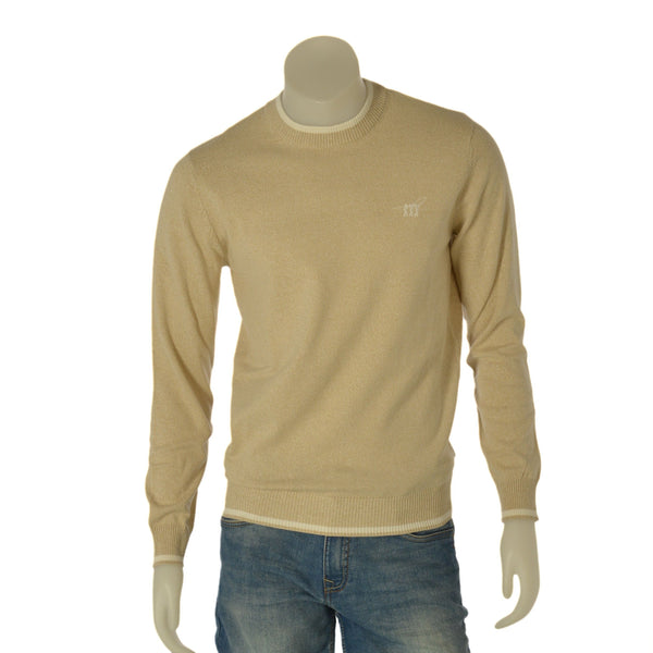 MAGLIONE UOMO HENRY COTTONS COTONE GIROCOLLO MELANGE ART. MG650783