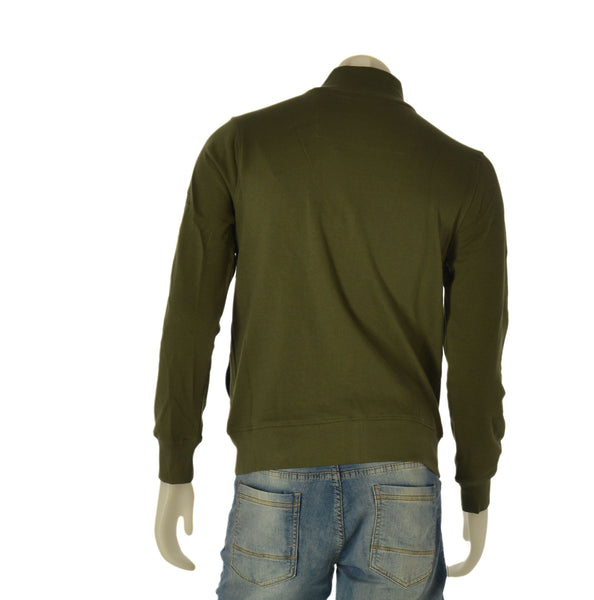 FELPA UOMO SAI AMBROSINI GARZATA COTONE FULL ZIP TASCHE LOGO ART. ARE6FP031097U