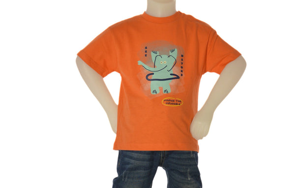 T-SHIRT BIMBO ZIPPY GIROCOLLO BOTTONCINI MANICA CORTA COTONE STAMPA ART. ZBBAP0303-26030