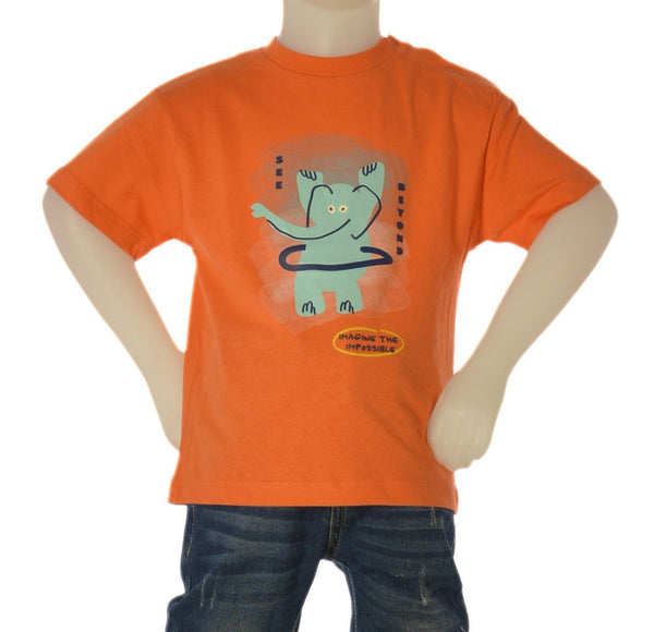 T-SHIRT BIMBO ZIPPY GIROCOLLO BOTTONCINI MANICA CORTA COTONE STAMPA ART. ZBBAP0303-26030