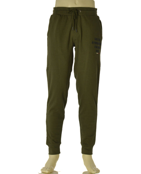 PANTALONE TUTA UOMO  SAI AMBROSINI COTONE GARZATO ELASTICO POLSINI TASCHE TASCHINO ART. ARE6PT031098U