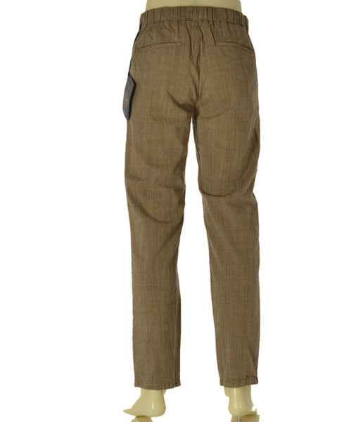 PANTALONE UOMO SAI AMBROSINI COTONE BOTTONE CERNIERA ELASTICO TASCHE ART. ARE6PT000622U