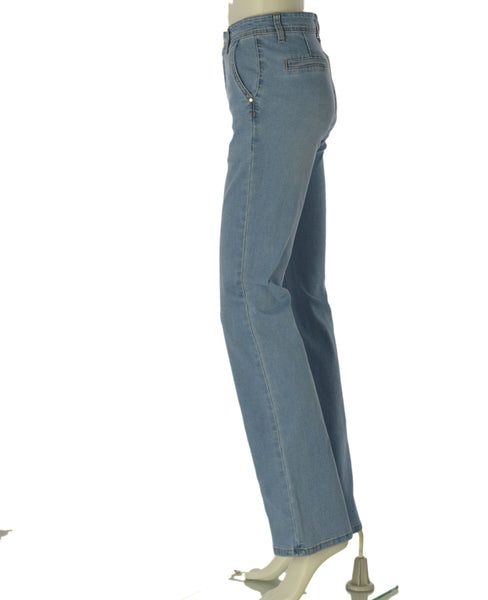 JEANS DONNA FLAVIA COSTANTI ELASTICIZZATO A ZAMPA  TASCHE FRANCESE ART. FC9294