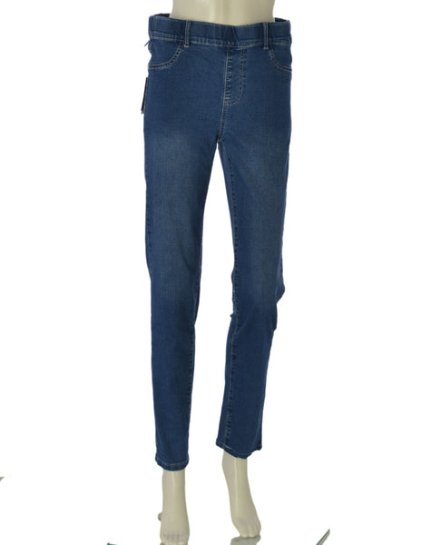 JEANS DONNA FLAVIA COSTANTI JEGGINGS TASCHE STRASS ELASTICIZZATO STRASS ART. FC9291