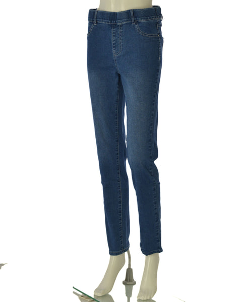 JEANS DONNA FLAVIA COSTANTI JEGGINGS TASCHE STRASS ELASTICIZZATO STRASS ART. FC9291