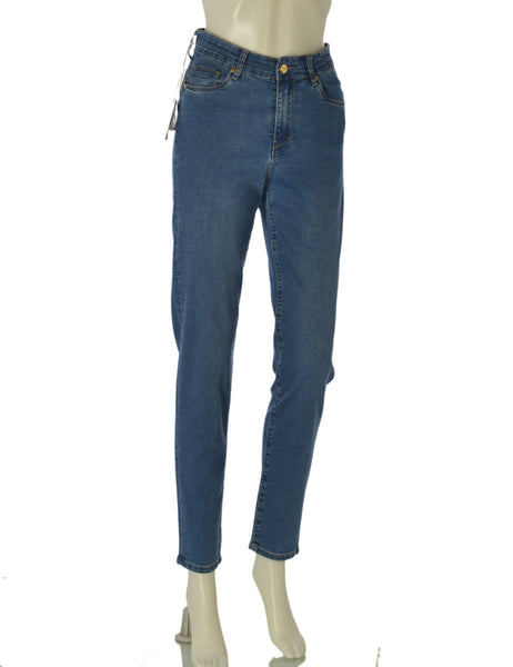JEANS DONNA FLAVIA COSTANTI ELASTICIZZSTO LEGGERO CINQUE TASCHE STRASS ART. FC9292