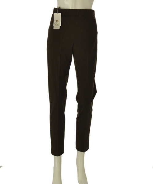 PANTALONI DONNA PERLA JERSEY ELASTICO SPACCHETTI ART. 2659 ILARIA
