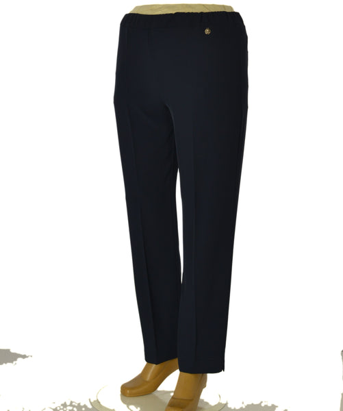 PANTALONE DONNA PERLA TAGLIE OVER ELASTICO SPACCHETTI STRASS ART. MAGIC OVER