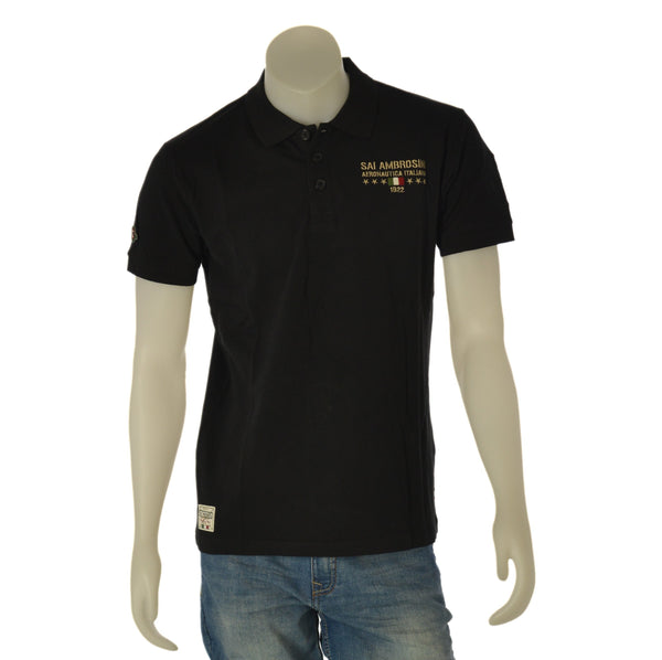 POLO UOMO SAI AMBROSINI PIQUET COTONE LOGO ART. ARE6PL010383U