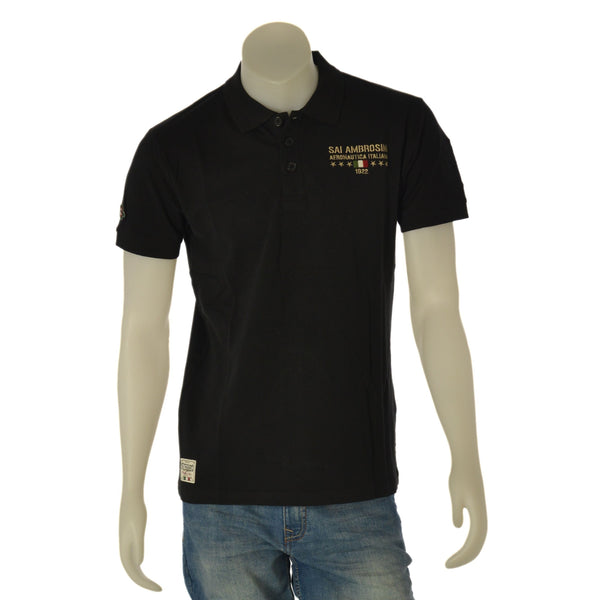 POLO UOMO SAI AMBROSINI PIQUET COTONE LOGO ART. ARE6PL010383U