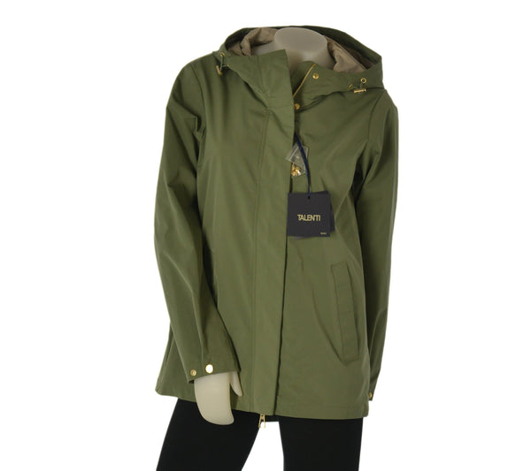 GIACCA DONNA TALENTI CAPPUCCIO ZIP TASCHE ANTIVENTO ART.TB53