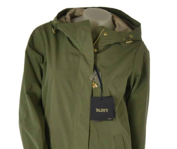 GIACCA DONNA TALENTI CAPPUCCIO ZIP TASCHE ANTIVENTO ART.TB53