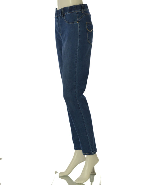 JEANS DONNA EMANULA COSTA JEGGINGS ELASTICIZZATO TASCHE ART. EC6851
