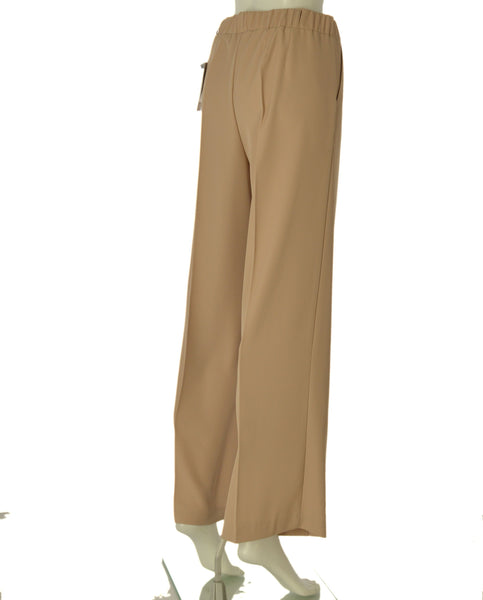 PANTALONE DONNA PERLA PALAZZO ELASTICO TASCHE VISCOSA ART. MARTINA 26106