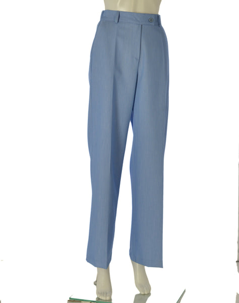 PANTALONI DONNA EMANUELA COSTA PALAZZO TASCHE ELASTICO BOTTONE ZIP ART. 35851