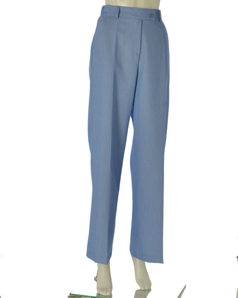 PANTALONI DONNA EMANUELA COSTA PALAZZO TASCHE ELASTICO BOTTONE ZIP ART. 35851