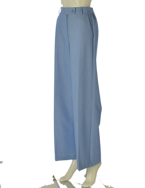 PANTALONI DONNA EMANUELA COSTA PALAZZO TASCHE ELASTICO BOTTONE ZIP ART. 35851
