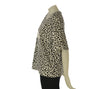 T-SHIRT DONNA BASILE MANICA CORTA JERSEY COTONE FANTASIA ANIMALIER STRASS LOGO ART. BEW237