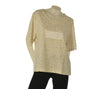 T-SHIRT DONNA BASILE MANICA CORTA JERSEY COTONE FANTASIA ANIMALIER STRASS LOGO ART. BEW237