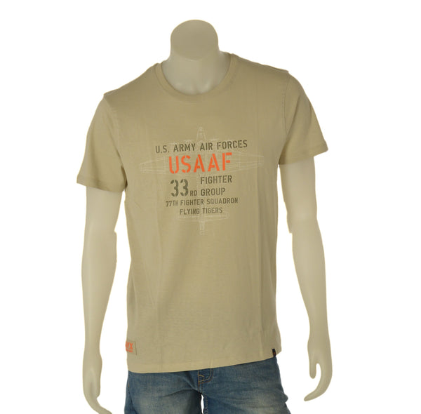 T-SHIRT UOMO AVIREX MANICA CORTA STAMPA COTONE ART. AX0698