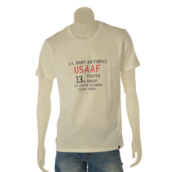 T-SHIRT UOMO AVIREX MANICA CORTA STAMPA COTONE ART. AX0698