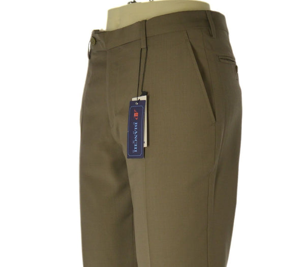 PANTALONE UOMO A&P BIANCHI FRESCO LANA CLASSICO DROP 6 TASCA FRANCESE ART. 425