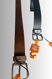 CINTURA TIMBERLAND CUOIO SPORTIVA FIBBIA ACCIAIO UOMO  ART TB0A5NHS