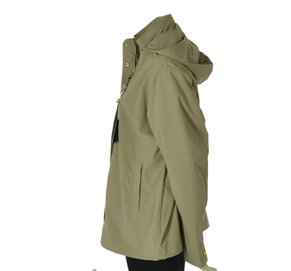 GIACCA DONNA TALENTI TAGLIE OVER CAPPUCCIO ZIP BOTTONI TASCHE ART. TB52