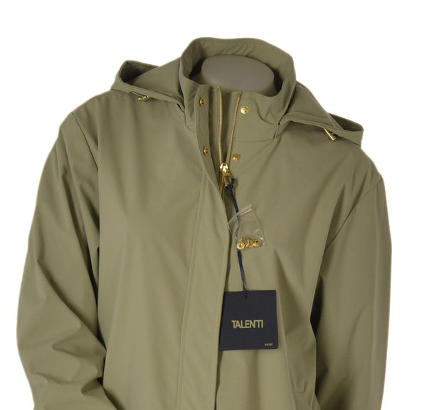 GIACCA DONNA TALENTI TAGLIE OVER CAPPUCCIO ZIP BOTTONI TASCHE ART. TB52