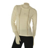 MAGLIA DONNA LAURA BIAGIOTTI MANICA 3/4  GIROCOLLO STRASS VISCOSA ART. 26P2901