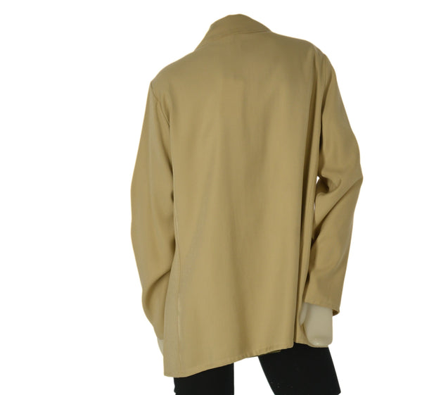 GIACCA DONNA GIGLIOROSSO TAGLIE OVER SFODERATA BOTTONE VISCOSA ART. 26001