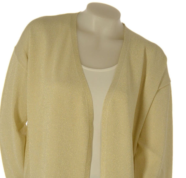 CARDIGAN DONNA LAURA BIAGIOTTI LUREX SENZA ALLACCIATURA  VISCOSA ART. LB26P3101
