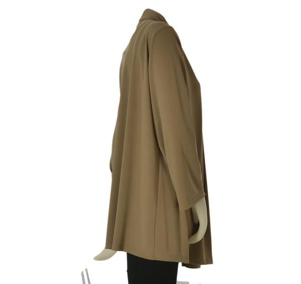 CARDIGAN DONNA BARBARELLA TAGLIE OVER MANIC LUNGA SENZA ALLACCIATURA ART. ROMEO OVER