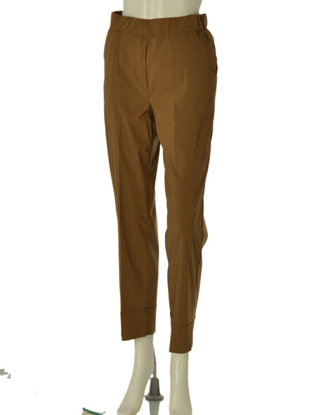 PANTALONE DONNA SOPHIA RISVOLTO TASCHE ELASTICO VISCOSA ART. 26036