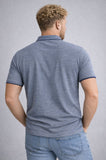 POLO COVERI  OVER UOMO PURO COTONE SALE PEPE LAVORAZIONE MEZZA MANICHE ART0PL5061