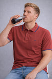 POLO COVERI  UOMO OVER PURO COTOME MEZZE MANICHE BORDINO COLO E MAICHE VESTIBILITA OVER ART 0PQC1353