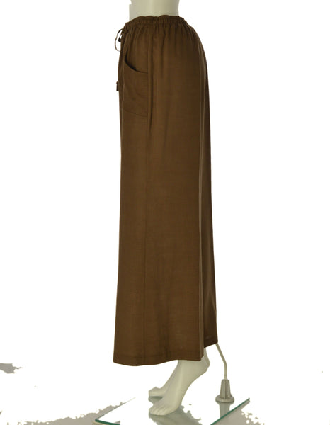 PANTALONE DONNA SOPHIA PALAZZO ELASTICO TASCHE VISCOSA ART. 26042