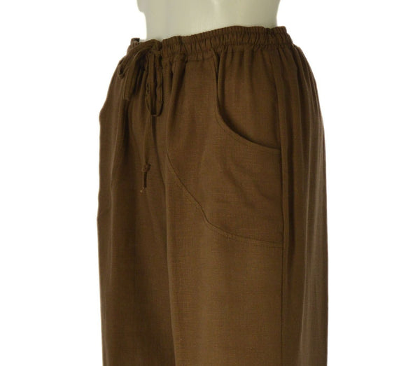PANTALONE DONNA SOPHIA PALAZZO ELASTICO TASCHE VISCOSA ART. 26042