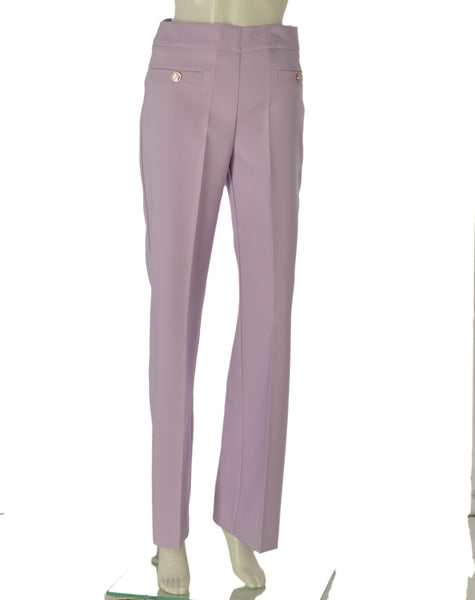 PANTALONE DONNA LAURA BIAGIOTTI ZAMPA ZIP ELEGANTE ART. 26P1876