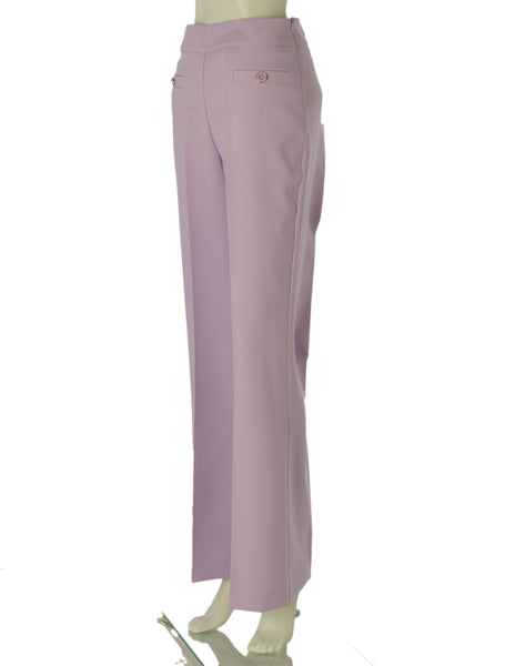 PANTALONE DONNA LAURA BIAGIOTTI ZAMPA ZIP ELEGANTE ART. 26P1876