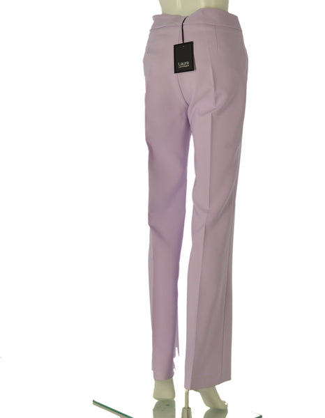 PANTALONE DONNA LAURA BIAGIOTTI ZAMPA ZIP ELEGANTE ART. 26P1876